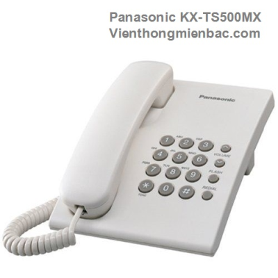 Điện thoại Panasonic KX-TS 500MX (Trắng)